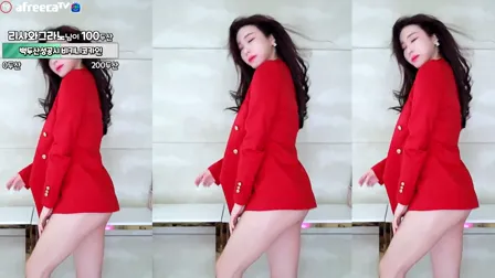AfreecaTV主播阿丽莎BJ아리샤2022年2月7日直播视频舞蹈剪辑203040